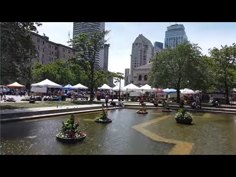 🚶‍♂️ Copley Square Farmers Market, June 2022 | Candid Exploration [4K]