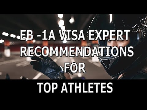 Navigating the Path to an EB -1A Visa Expert Recommendations for Top Athletes