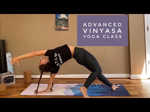 30 Min Advanced Vinyasa Yoga Class (Minimal Cues)