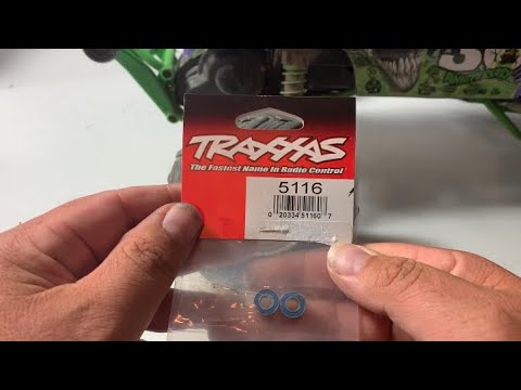 How to change the Rear Bushings to Bearings on the Rear of a Traxxas Stampede