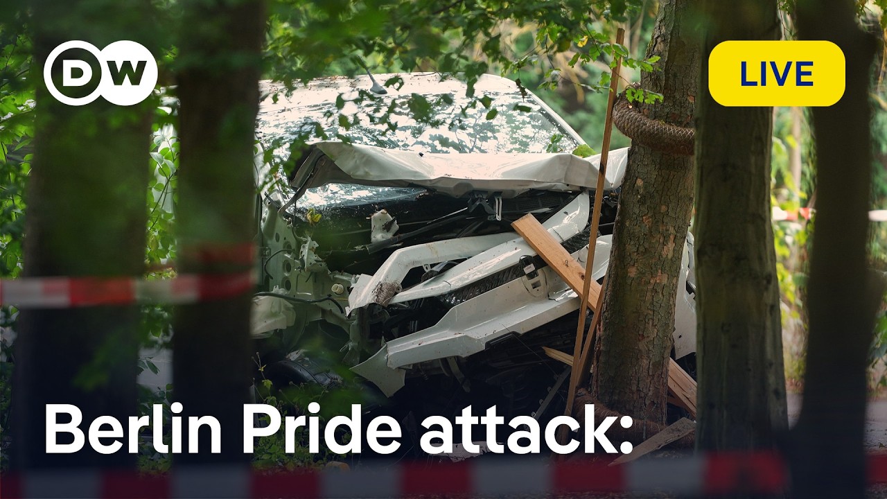 Berlin Pride attack kills 1, injures 16 as police hunt van driver suspect