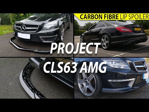 Project CLS63 AMG: Carbon Front Lip Spoiler
