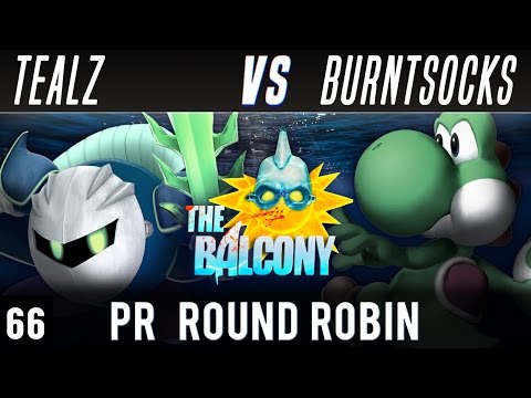 PM @ the Balcony 66 [Shark Tank] - PR RR ft. BCB|Tealz (Metaknight) VS burntsocks (Yoshi)
