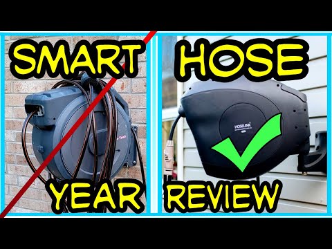 Best Retractable Water Hose ⚙️ Comparison Review of Hoselink & Giraffetools Retractable Water Hoses