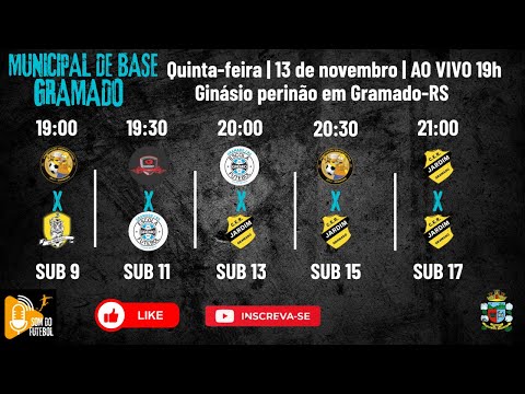 Municipal de futsal de Base | Gramado | Finais