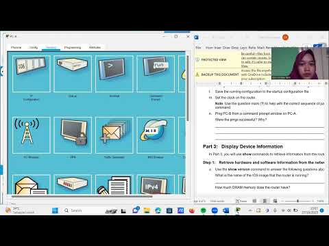 6.5.1.2 Lab Building a Switch and Router Network