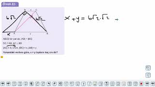 Eğitim Vadisi 10.Sınıf Matematik 22.Föy Çokgenler ve Dörtgenler 2 Konu Anlatım Videoları