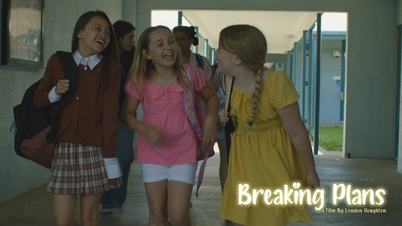 Breaking Plans: award-winning short film written, directed by and starring London Houghton at age 9