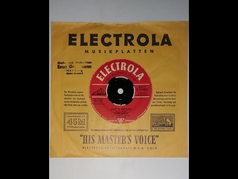 FRANK GALLUP  "Got A Match ! " Deutsche ELECTROLA 1958