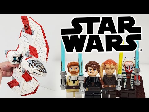 LEGO Star Wars Review: T-6 Jedi Shuttle (2011 Set 7931) The Clone Wars!