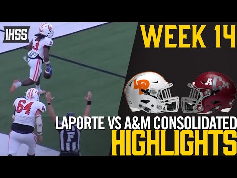 LaPorte Bulldogs Triumph Over Unbeaten A&M Consolidated | Full Highlights