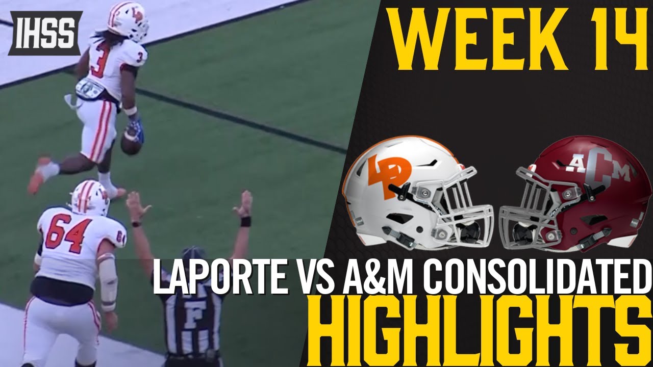 LaPorte Bulldogs Triumph Over Unbeaten A&M Consolidated | Full Highlights