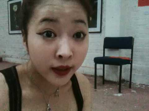 Red Pig Flower paints her emotions