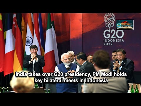 India takes over G20 presidency, PM Modi holds key bilateral meets in Indonesia