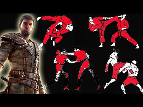 How many fighting styles does Mad Max know in Mad Max PS4?