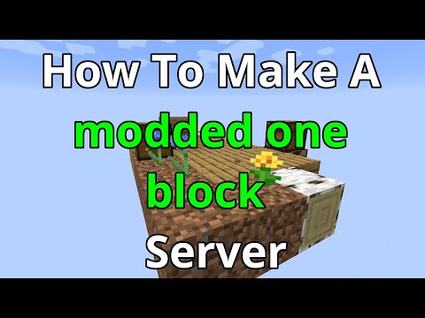 ScalaCube How To Make Server - How To Make A modded one block Server - modded one block Server Hosting