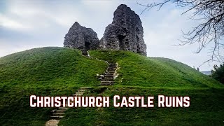 preview picture of video '050 Vanlife Road Trip - Christchurch Castle Ruins - Very Quick Look!'