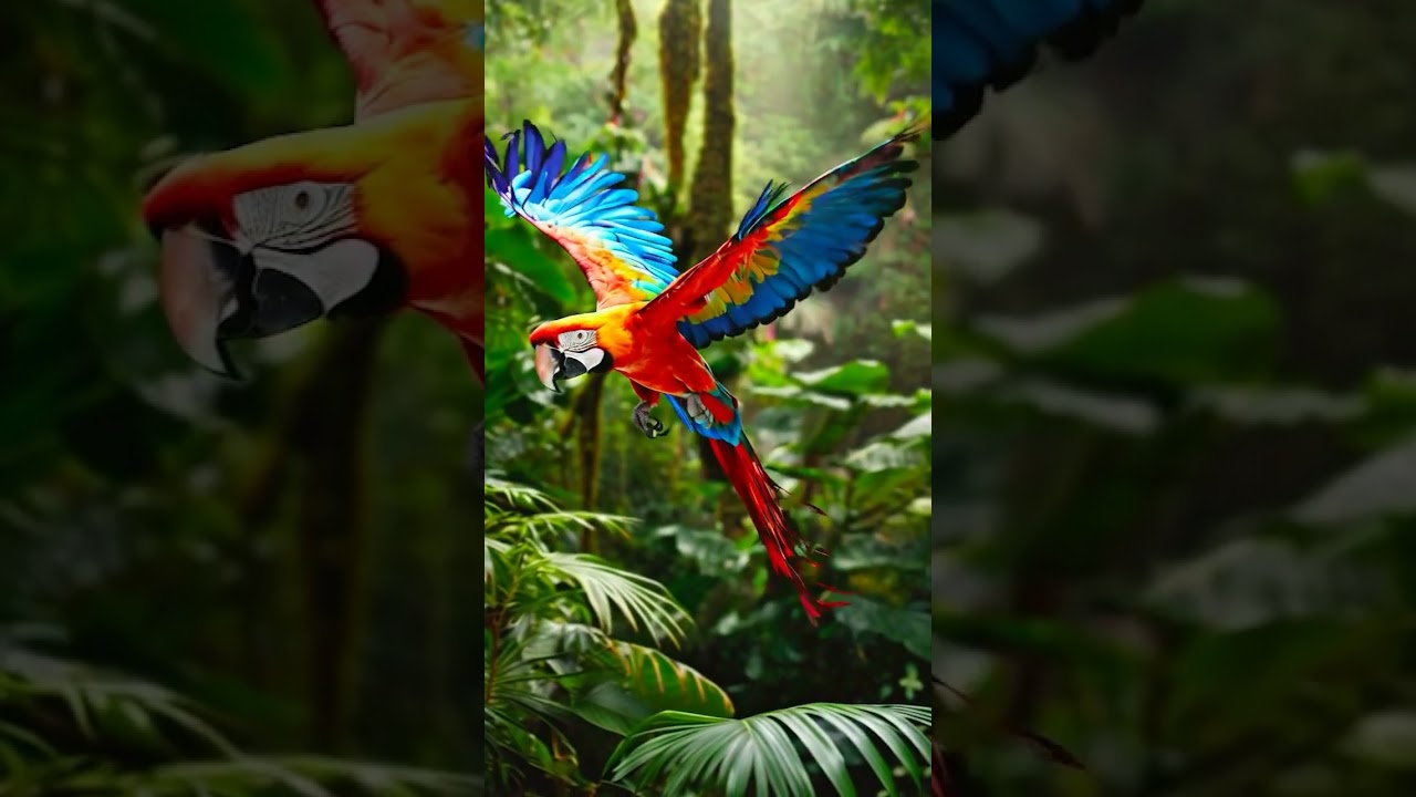Ai generated Macaw Parrot | #aigenerated #birds #macaw