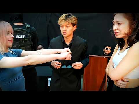 Diana Faces Off Snowcone at Press Conference