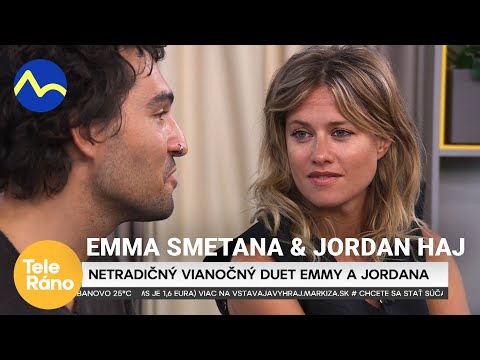 Emma Smetana a Jordan Haj - nová vianočná pesnička | Teleráno