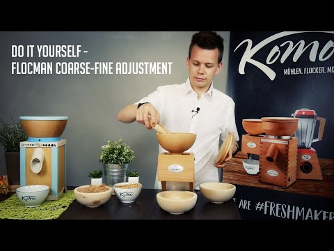 KoMo DIY - Flocman coarse-fine adjustment