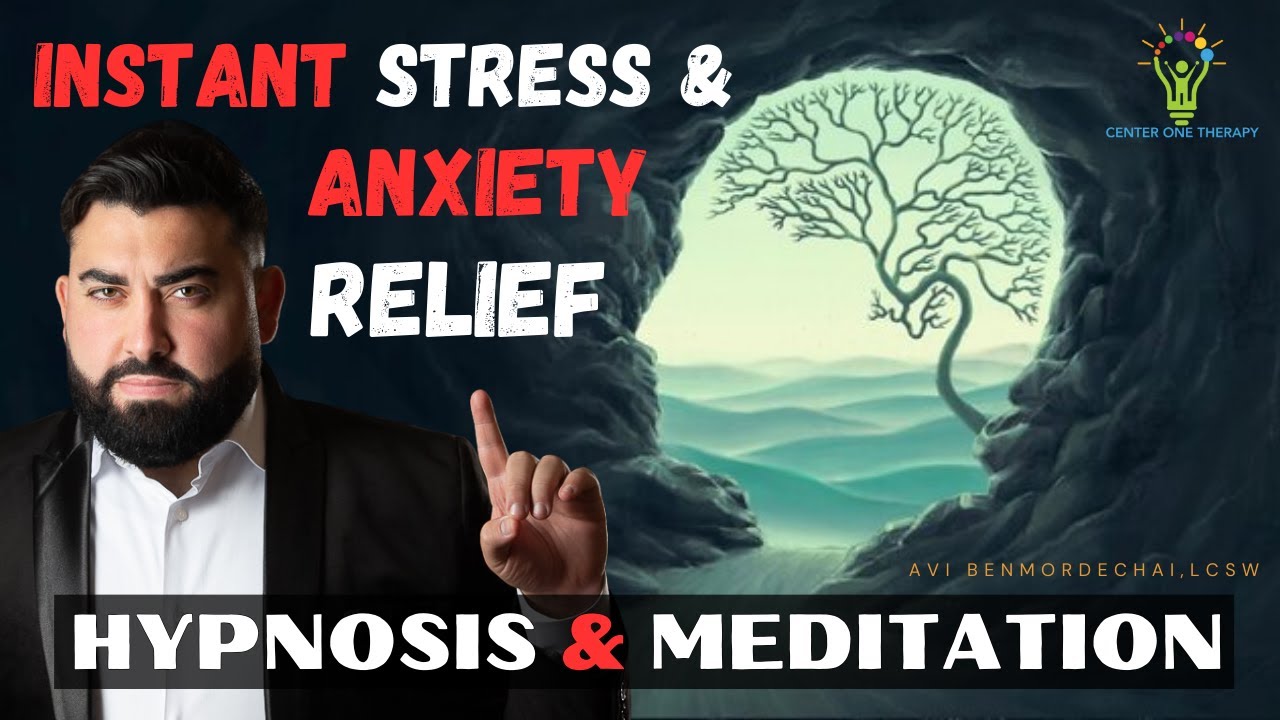 HYPNOSIS AND MEDITATION FOR ANXIETY AND STRESS RELIEF | INSTANT CALM | GUIDED IMAGERY