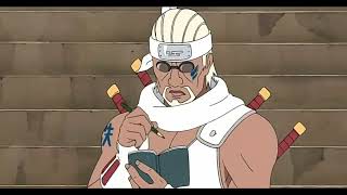 Killer Bee making notes when fight with Sasuke