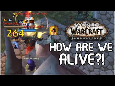 HOW ARE WE STILL ALIVE?! | Shadow Priest Arena PvP WoW Shadowlands