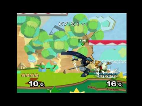 MasterHand 16 LF - Sobameshi(Fox) vs. Kounotori(Falco,Marth)