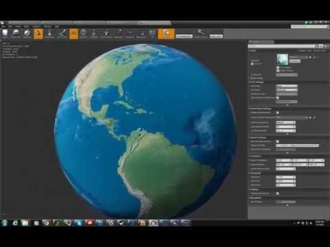 UE4 Earth Material