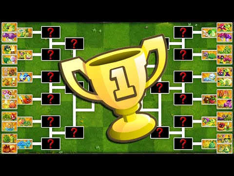 PvZ 2 BIG Tournament - Who Will Win? - Plant vs Plant Battlez