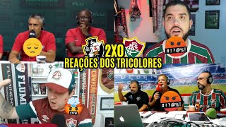 REAÇÕES DOS TRICOLORES REVOLTADOS DERROTA 2 A 0 PRO VASCO  - BRASILEIRÃO 2025