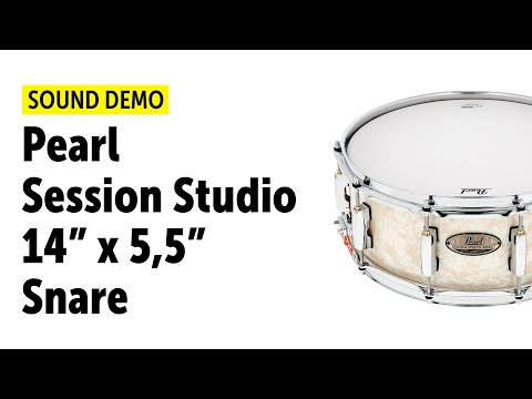 Демонстрация звучания малого барабана Pearl Session Studio Select