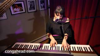 Magda Giannikou performs Amour T&#39;es La for Vivianne Cohen&#39;s Birthday party