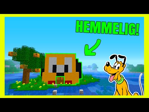💛PLUTO'S HEMMELIGE BASE!!💛 - Dansk Minecraft