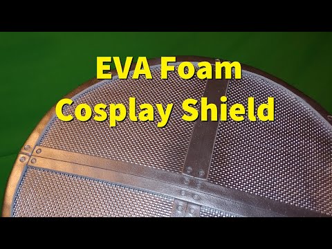 Making a cosplay shield out of EVA foam