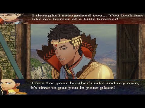 Fire Emblem Warriors: Three Hopes -  Claude vs Shahid Unique Dialogue