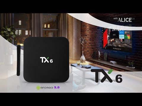 TX6 Smart Android 9 TV BOX | Allwinner H6 Quad Core 2.4G+5G Dual Wifi Tv Box 4K HD Media Player