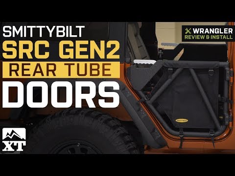 Jeep Wrangler JK Smittybilt SRC Gen2 Rear Tube Doors (2007-2018 4 Door) Review & Install