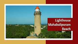 Lighthouse in Mahabalipuram Beach