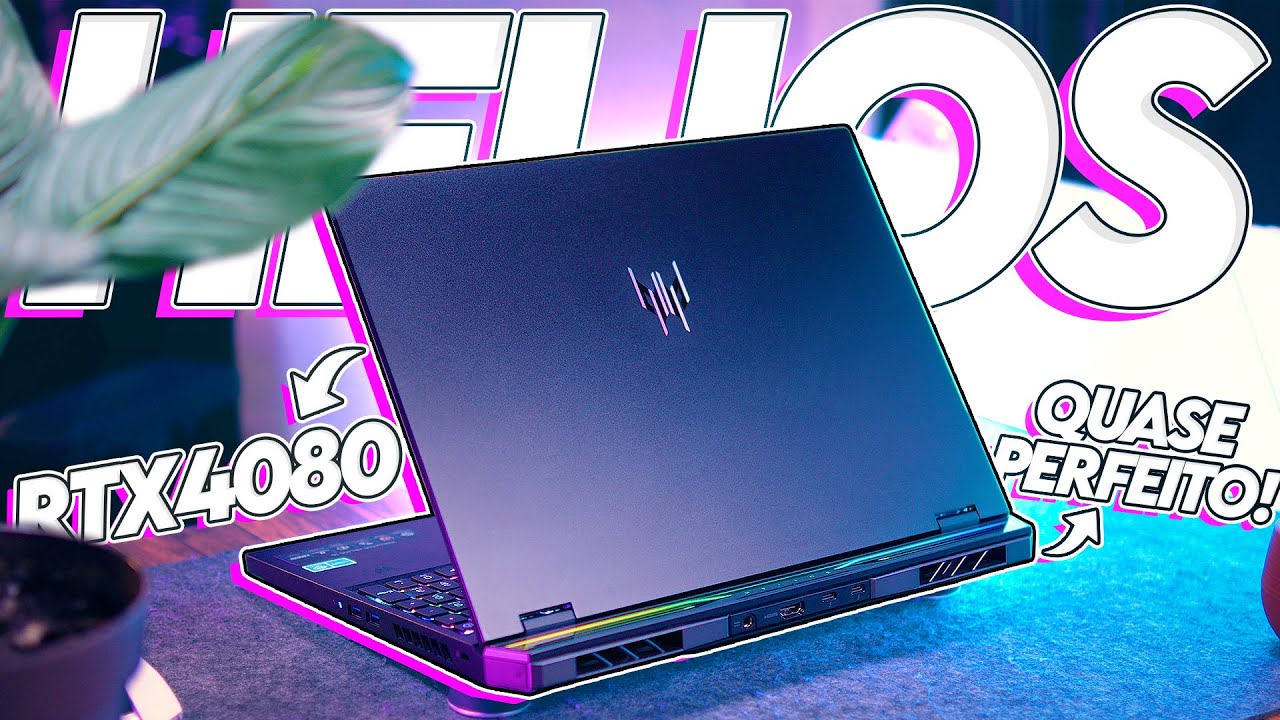 O NOTEBOOK QUASE PERFEITO de 2024! Review do Acer Predator Helios 16 com um i9 14900HX + RTX 4080