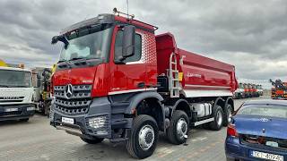 Mercedes-Benz AROCS 4145 / 8x8 / WYWROTKA TYLNOZSYPOWA / KH KIPPER / MANUAL / dump truck | Image 4 - Autoline