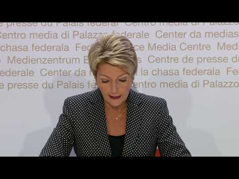 06.10.2020 - Medienkonferenz des BR / Conférence de presse du CF / Conferenza stampa del CF