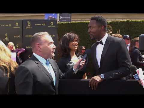 Victoria Rowell and Richard Brooks Interview - The Rich and the Ruthless - 45th Daytime Emmy Awards