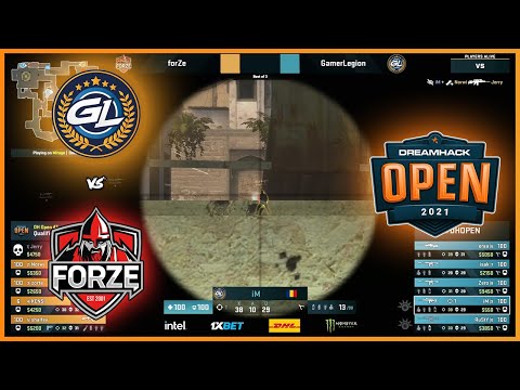 QUALIFICATION GAME! | GamerLegion vs forZe | DreamHack Open NOV 2021 Closed Qual - HiGHLiGHTS | CSGO