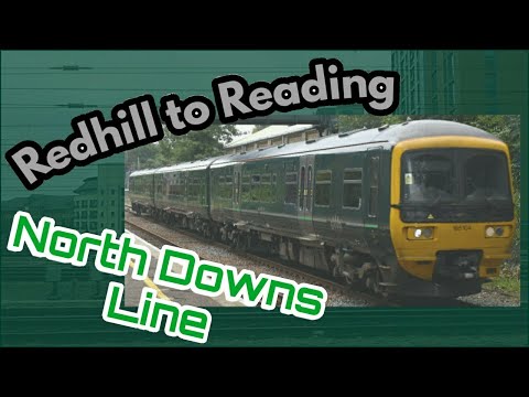 Redhill to Reading | FULL JOURNEY | GWR 165 Networker Turbo (North Downs Line) via Guildford