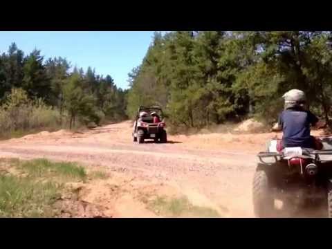 ATV'ing near Herbster, WI