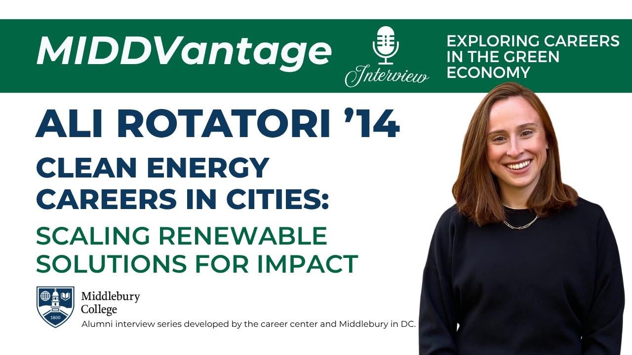 Clean Energy Careers in Cities: Scaling Renewable Solutions for Impact | MIDDVantage video thumbnail