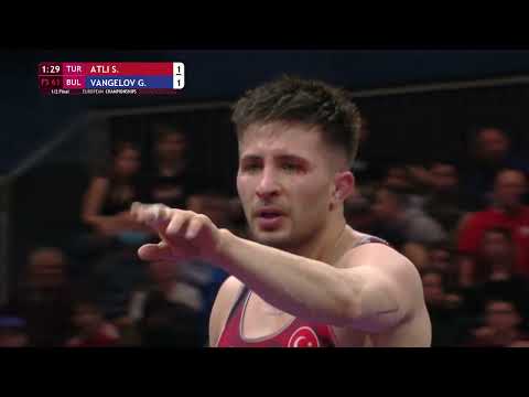 1/2 FS - 61 kg: S. ATLI (TUR) v. G. VANGELOV (BUL)