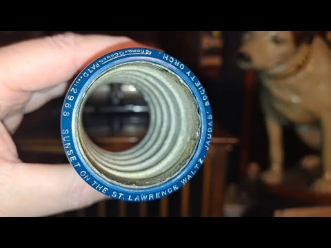 Sunset On The St. Lawrence Waltz. Jaudas Society Orch. Edison Blue Amberol Cylinder 2988 from 1916